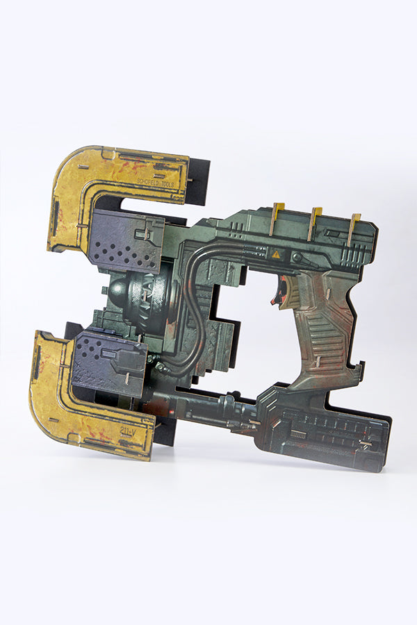 Dead Space Isaac Clarke Mask and Plasma Cutter Set