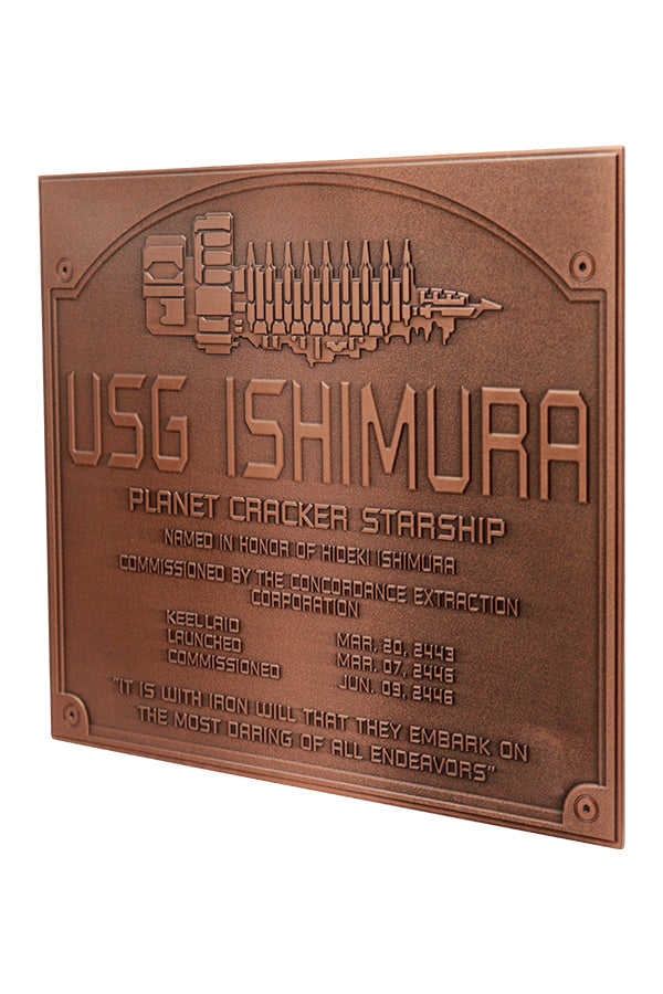 Dead Space Ishimura Plaque