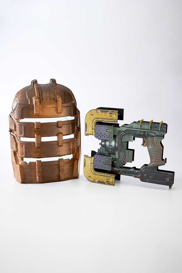 Dead Space Isaac Clarke Mask and Plasma Cutter Set