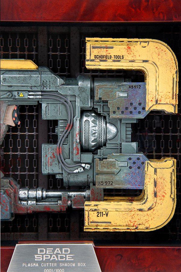 Dead Space Plasma Cutter Shadowbox