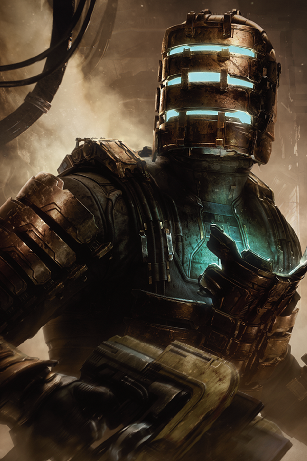 Dead Space Never Alone Lithograph