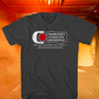 Image shows Dead Space Concordance Extraction Corporation Tee facing front. Product is made with 100% combed ring-spun cotton.