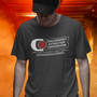 Image shows Dead Space Concordance Extraction Corporation Tee worn by male model looking down facing front. As the resource for maintaining and operating ship machinery, you need to ensure that you’re representing the corporation. This Tee lets your colleagues know that you’re one of them, giving you a free pass on Earth, Mars, Titan Station, Aegis VII, and Georgia IV.
